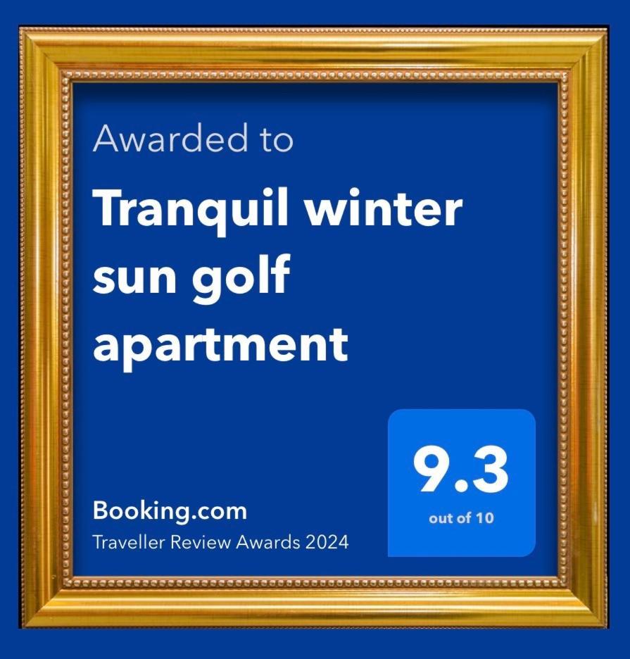 אליקאנטה Tranquil Self Catering Golf Course Apartment מראה חיצוני תמונה